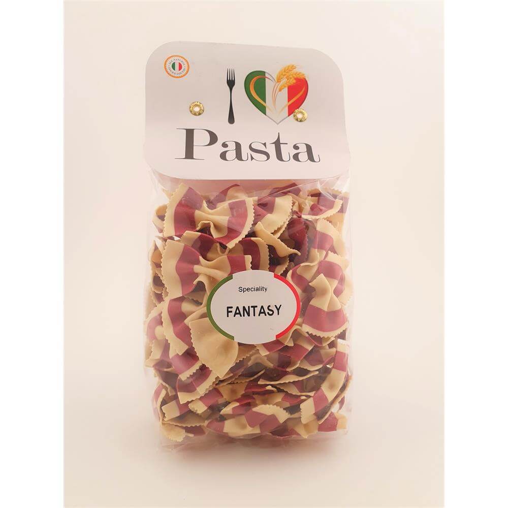 I Love Italia Red & white Butterflies 250G